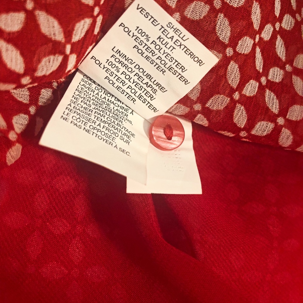 Lucky Brand Cold Shoulder Blouse - Picture 7 of 8